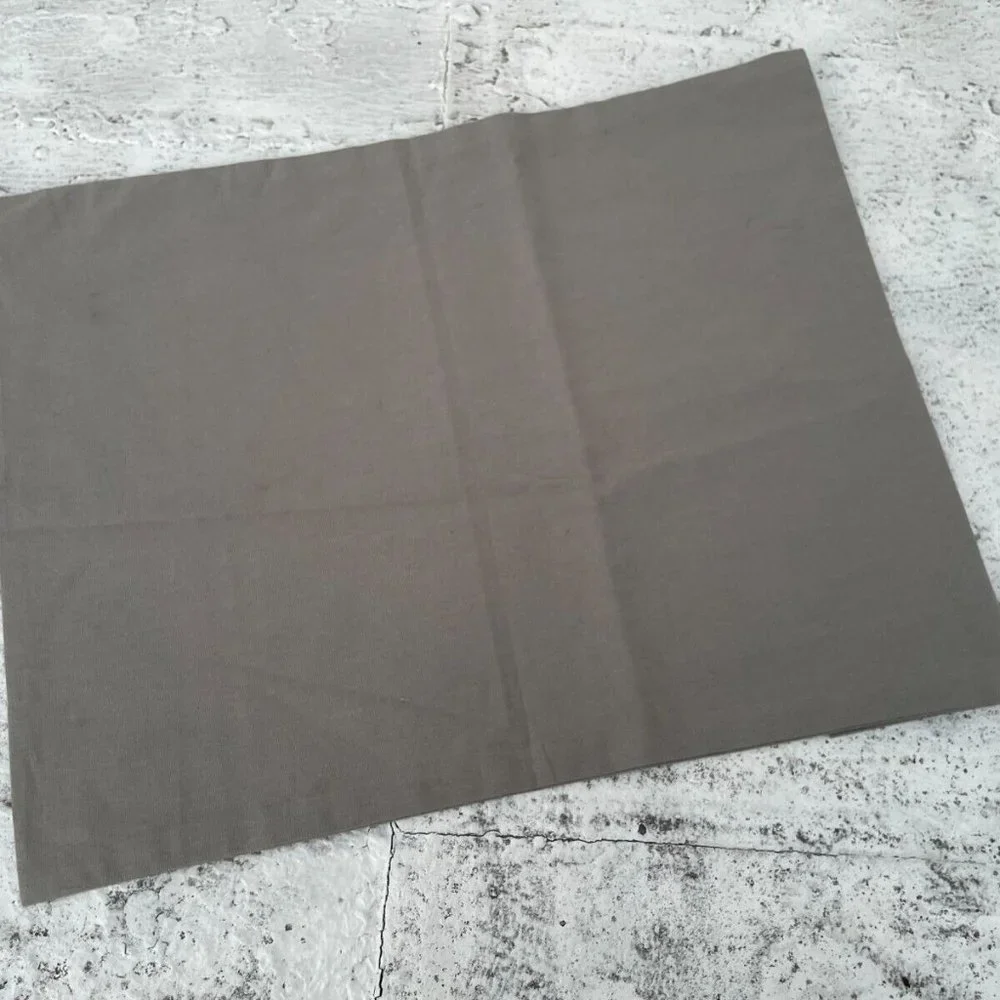 Canali Dust Bag Gray Long Storage Bag with Snap Bag Authentic